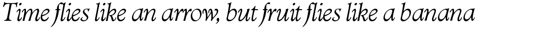 Minister SH Light Italic