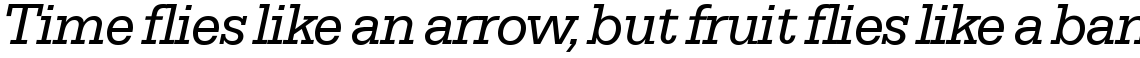 Serifa SH Roman Italic