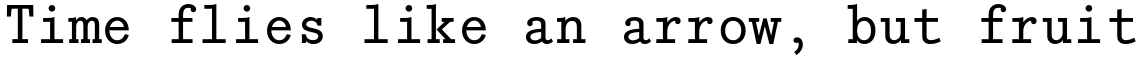 Bodoni Egyptian Mono Regular