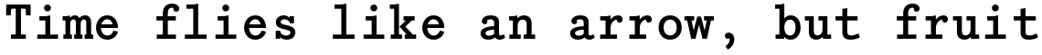 Bodoni Egyptian Mono Medium