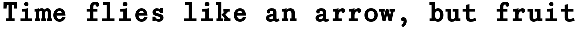 Bodoni Egyptian Mono Bold