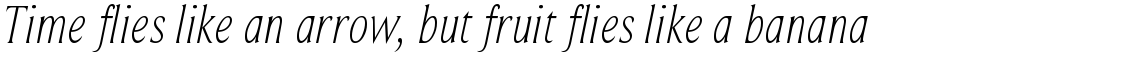 Beaufort Condensed Light Italic