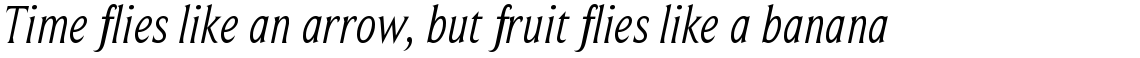 Beaufort Condensed Italic