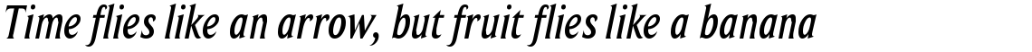 Beaufort Condensed Medium Italic