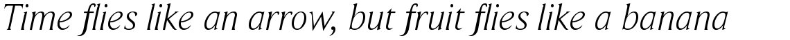 Beaufort Light Italic