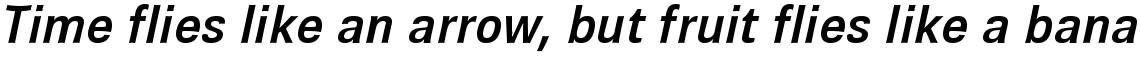 Brown Medium Italic