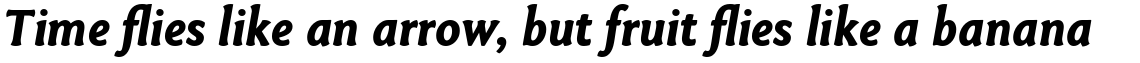 Paradigm Bold Italic