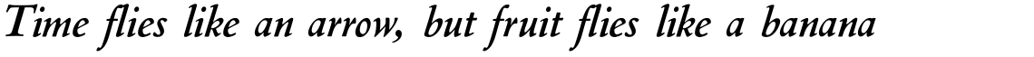 Nicolas Jenson Bold Italic