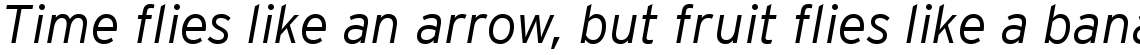 Interstate Light Italic