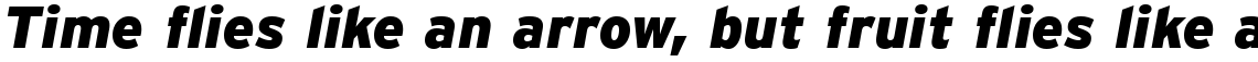 Interstate Black Italic