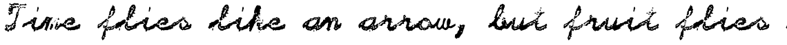 Typewriter Blick Cursive