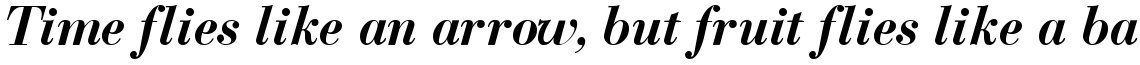 Bodoni Classic Ad Bold Italic