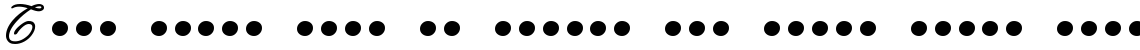 Bodoni Classic English Initials