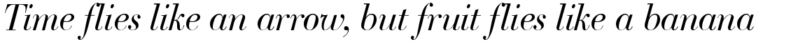 Bodoni Classic Italic