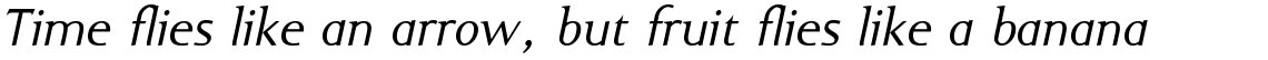 Ela Demiserif Regular Italic