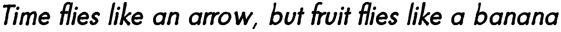Futuramano Plain Italic
