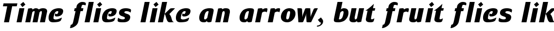 MondialPlus X Bold Italic
