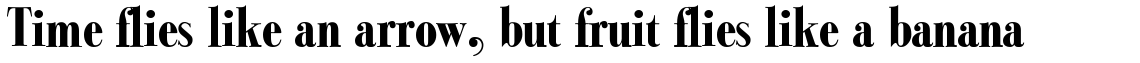 Bodoni Classic Condensed Bold