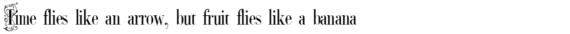 Bodoni Classic Deco Two Plain