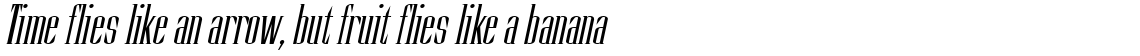 Slim Kim Plain Italic