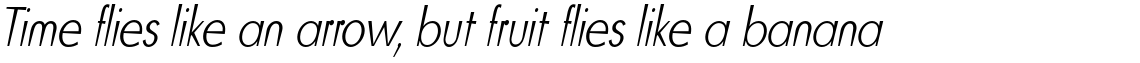Blitz Condensed Thin Italic