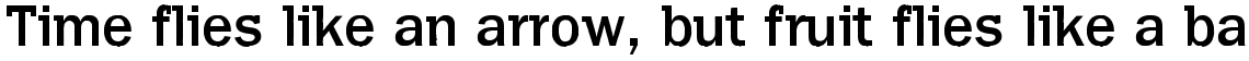 Franklin Gothic Raw Semi Serif Medium