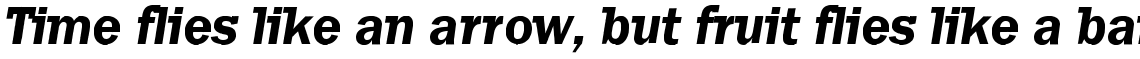 Franklin Gothic Raw Semi Serif Demi Oblique