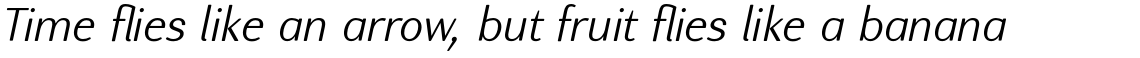 Nic Light Italic Rounded